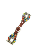 Load image into Gallery viewer, WESTERN DESIGN APPLE WATCH BAND: TURQUOISE / SMALL / 38MM-41MM