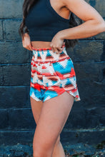 Load image into Gallery viewer, Aztec Shorts: Large