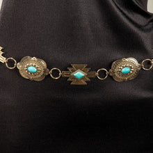 Load image into Gallery viewer, Assorted Western Concho Chain Belt