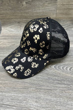 Load image into Gallery viewer, LEOPARD WESTERN TRIBAL BASEBALL HAT MESH CAP : Brown