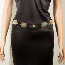 Load image into Gallery viewer, Assorted Western Concho Chain Belt