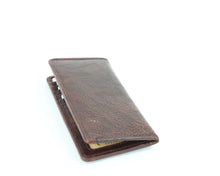 Load image into Gallery viewer, Tooled leather floral filigree Western rodeo wallet #AB W 10