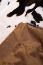 Load image into Gallery viewer, Cowhide Faux Fur Throw Blanket