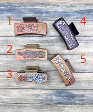 Load image into Gallery viewer, WESTERN PRINT HAIR CLIP
