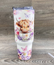 Load image into Gallery viewer, HIGHLAND COW  STAINLESS STEEL TUMBLERS CUP 40oz
