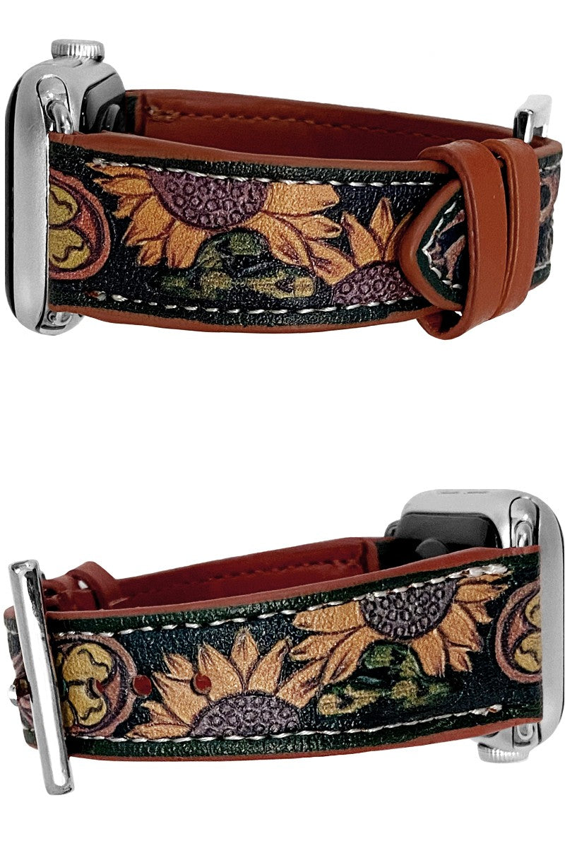 Sunflower Cactus Apple Watch Bands