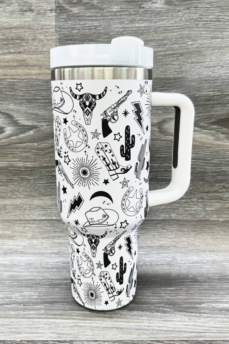 WESTERN STAINLESS STEEL TUMBLERS CUP 40oz
