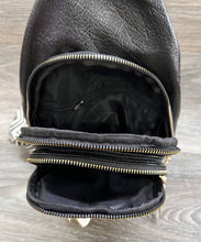Load image into Gallery viewer, SOLID CROSSBODY SLING BAG PURSE  : Burgundy
