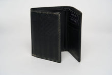 Load image into Gallery viewer, American Bison Leather Trifold Wallet | Flag Emboss AB 2011: Brown
