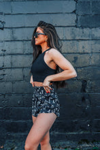 Load image into Gallery viewer, Black Brand Shorts: Small
