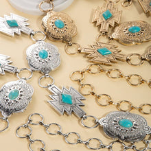 Load image into Gallery viewer, Assorted Western Concho Chain Belt
