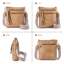 Load image into Gallery viewer, VERTICAL CROSSBODY BAG SHOULDER BAG PURSE: Black
