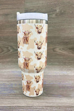 Load image into Gallery viewer, HIGHLAND COW  STAINLESS STEEL TUMBLERS CUP 40oz
