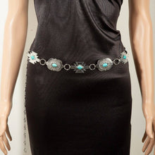 Load image into Gallery viewer, Assorted Western Concho Chain Belt
