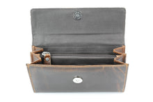 Load image into Gallery viewer, Women’s Rustic Brown Orange Aztec Clutch ABLW 18-2537
