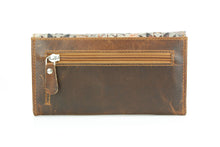 Load image into Gallery viewer, Women’s Rustic Brown Orange Aztec Clutch ABLW 18-2537
