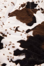 Load image into Gallery viewer, Cowhide Faux Fur Throw Blanket
