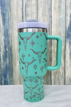 Load image into Gallery viewer, LONGHORN STAINLESS STEEL TUMBLERS CUP 40oz
