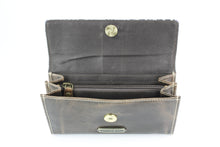Load image into Gallery viewer, Women’s Brown Leather Leaf Clutch Wallet ABLW 18-2515
