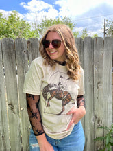 Load image into Gallery viewer, Checkered Bronc Graphic T-Shirt

