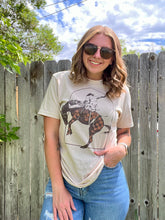 Load image into Gallery viewer, Checkered Bronc Graphic T-Shirt
