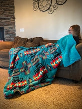 Load image into Gallery viewer, Quilted Aztec Blankets
