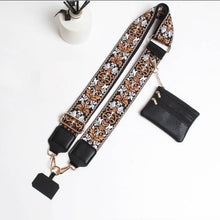 Load image into Gallery viewer, HANDBAG STRAP WITH ZIPPER POUCH PHONE HOLDER : Gray
