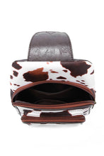 Load image into Gallery viewer, COW PRINT CROSSBODY SLING BAG PURSE
