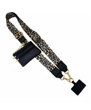 Load image into Gallery viewer, HANDBAG STRAP WITH ZIPPER POUCH PHONE HOLDER WRISTBAND
