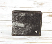 Load image into Gallery viewer, Hair On Hide Men's Wallet With Splash Finish AB W01 Splash
