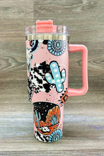 Load image into Gallery viewer, WESTERN STAINLESS STEEL TUMBLERS CUP 40oz
