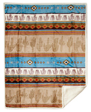 Load image into Gallery viewer, Cactus Plush Throw
