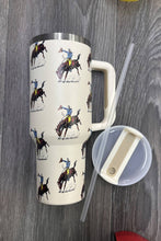 Load image into Gallery viewer, WESTERN RODEO STAINLESS STEEL TUMBLERS CUP 40oz
