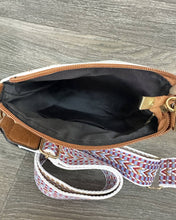 Load image into Gallery viewer, VERTICAL CROSSBODY BAG SHOULDER BAG PURSE: Brown
