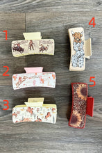 Load image into Gallery viewer, WESTERN PRINT HAIR CLIP   : 5
