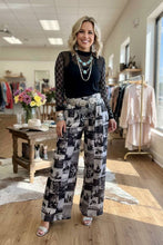 Load image into Gallery viewer, Western cowboy patchwork women's boutique pant GJQ17275: XL (US 16-18)
