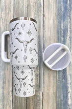 Load image into Gallery viewer, LONGHORN STAINLESS STEEL TUMBLERS CUP 40oz

