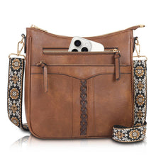 Load image into Gallery viewer, SOLID CROSSBODY HANDBAG PURSE
