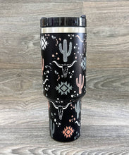 Load image into Gallery viewer, LONGHORN STAINLESS STEEL TUMBLERS CUP 40oz
