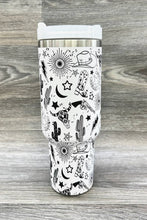 Load image into Gallery viewer, WESTERN STAINLESS STEEL TUMBLERS CUP 40oz

