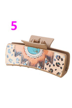 Load image into Gallery viewer, WESTERN PRINT HAIR CLIP
