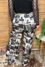 Load image into Gallery viewer, Western cowboy patchwork women's boutique pant GJQ17275: XL (US 16-18)
