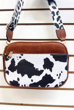 Load image into Gallery viewer, COW PRINT HANDBAG WIHT COIN PURSE
