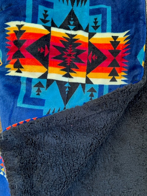 Quilted Aztec Blankets