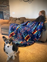 Load image into Gallery viewer, Quilted Aztec Blankets
