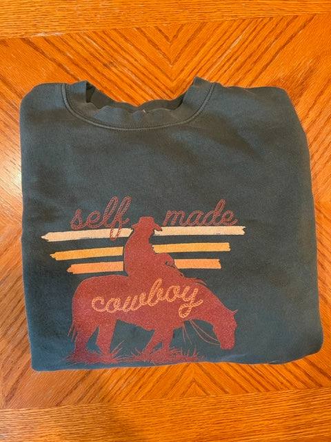 Self-Made Cowboy Sweater